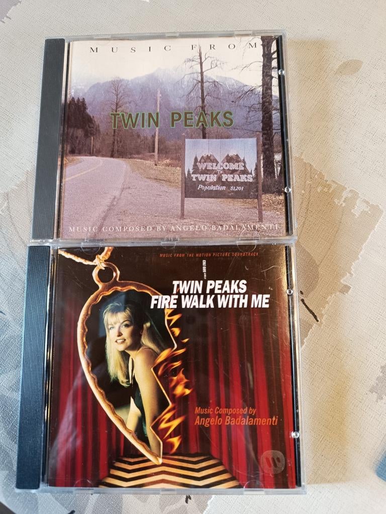 2 x Twin Peaks filmmuziek op cd, Ophalen of Verzenden