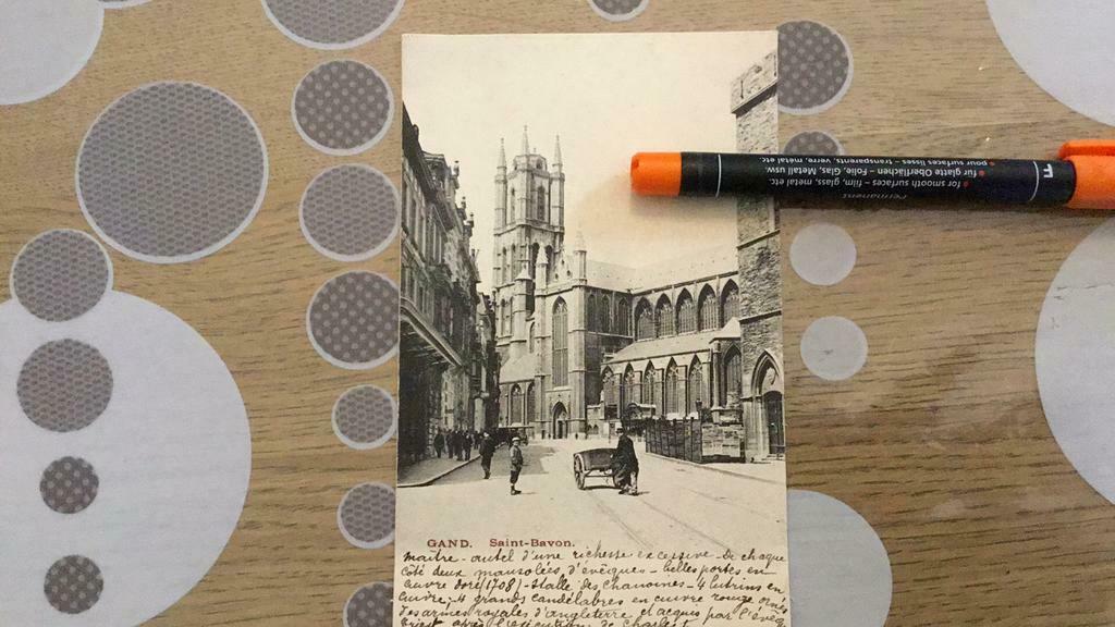 Gand Saint Bavon, Enlèvement ou Envoi, Avant 1920, Non affranchie