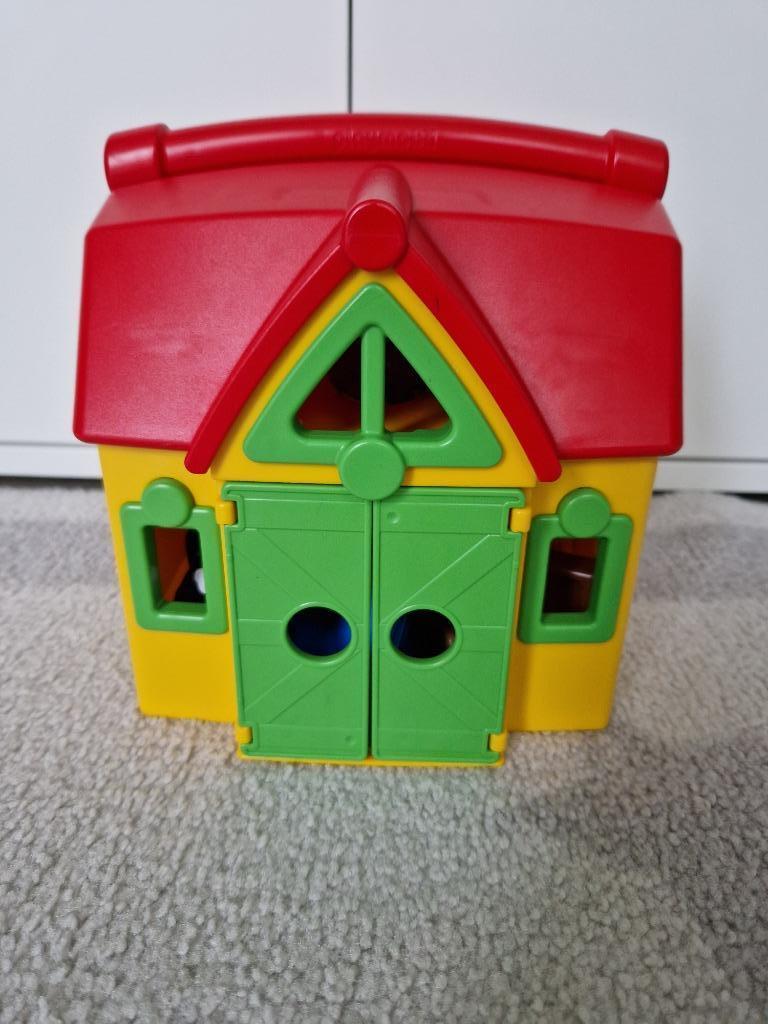 PLAYMOBIL 1.2.3 Meeneemboerderij met dieren, Kinderen en Baby's, Speelgoed | Playmobil, Ophalen of Verzenden, Zo goed als nieuw