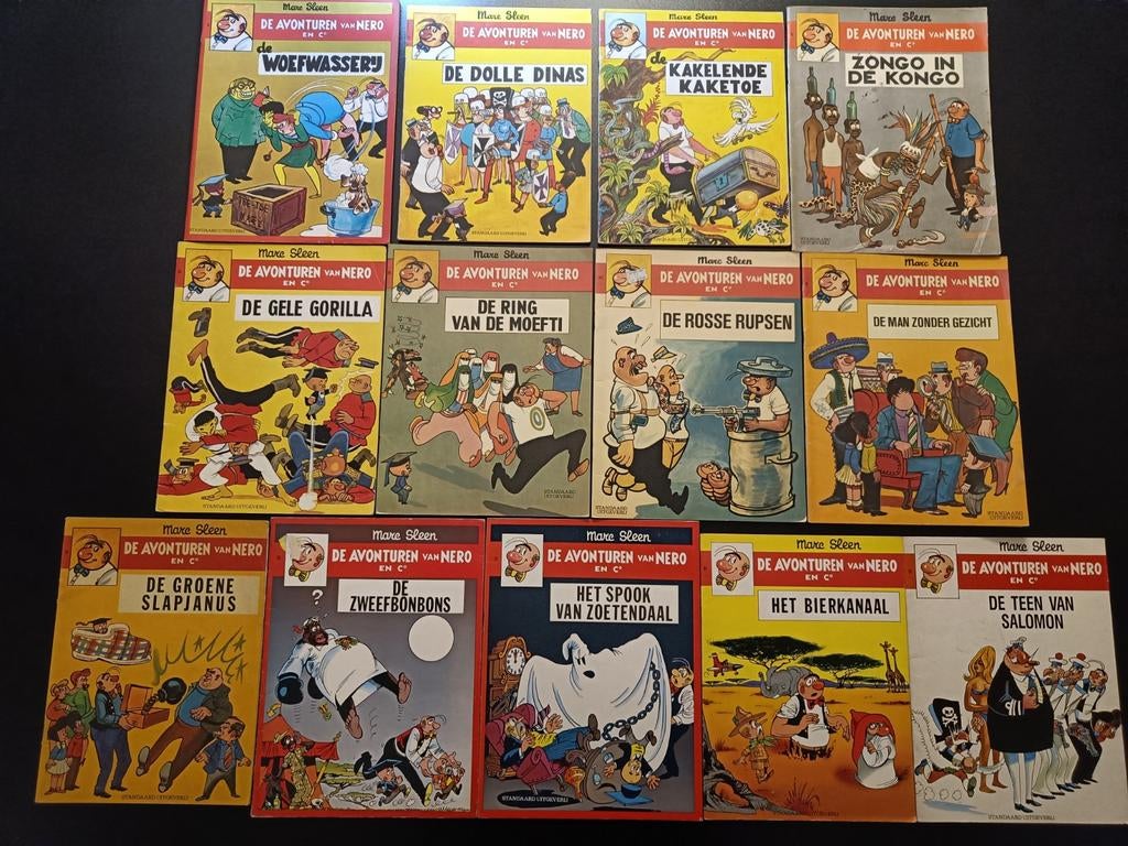 Nero strips., Boeken, Stripverhalen, Meerdere stripboeken, Ophalen of Verzenden, Gelezen, Marc Sleen