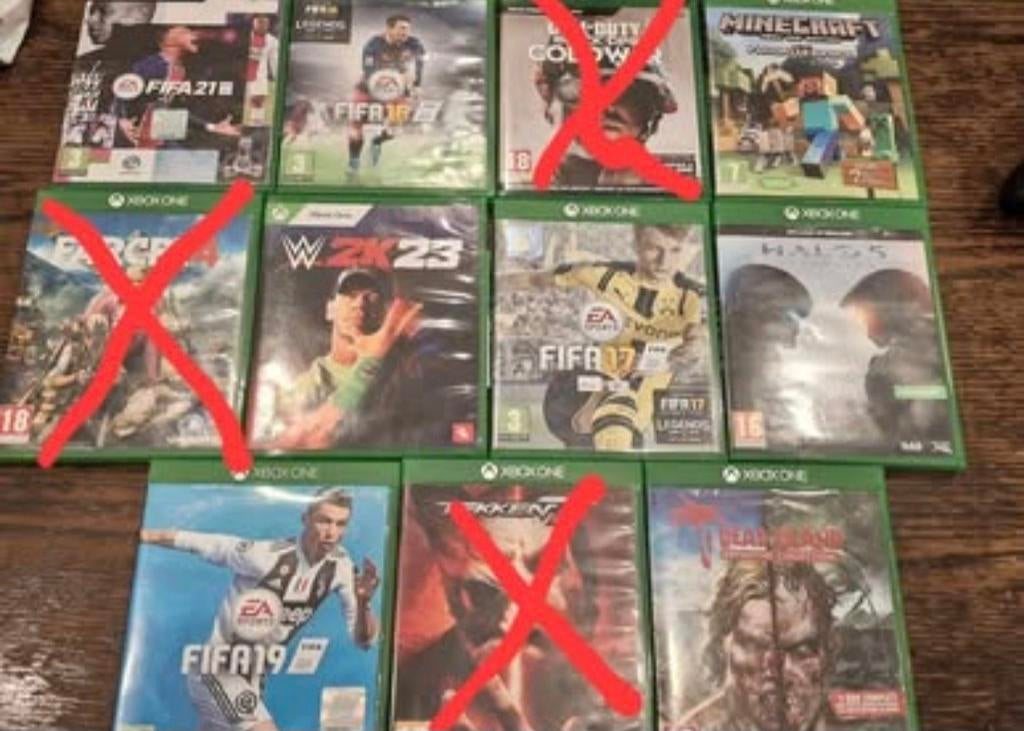 JEUX XBOX ONE ; VOIR LA DESCRIPTION, Consoles de jeu & Jeux vidéo, Enlèvement ou Envoi