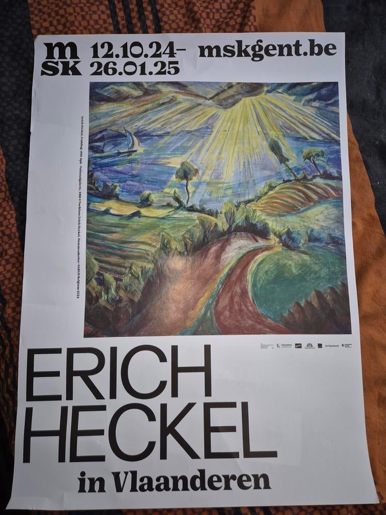 Poster affiche Erich Heckel, Verzenden