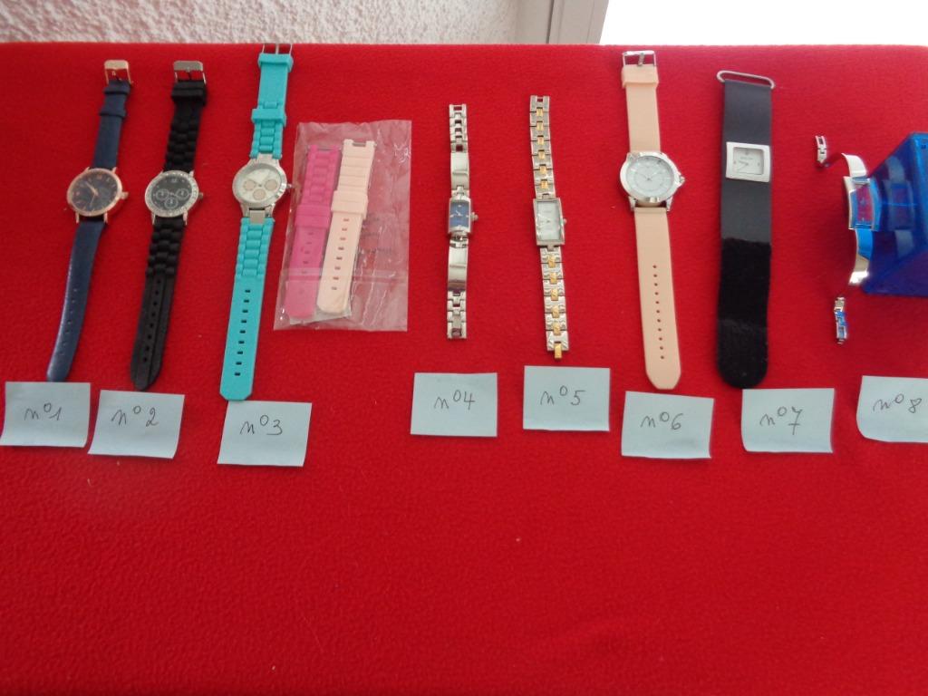 Lot de Montres diverses achat le lot ou la pièce., Bijoux, Sacs & Beauté, Montre-bracelet, Enlèvement ou Envoi, Comme neuf, Autres matériaux