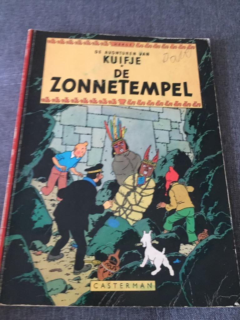 Kuifje De zonnetempel, Eén stripboek, Ophalen of Verzenden, Zo goed als nieuw, Hergé