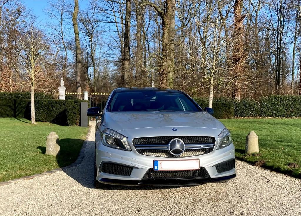 Mercedes-Benz A45 AMG, Auto's, Automaat, Euro 6, 4 cilinders, Leder