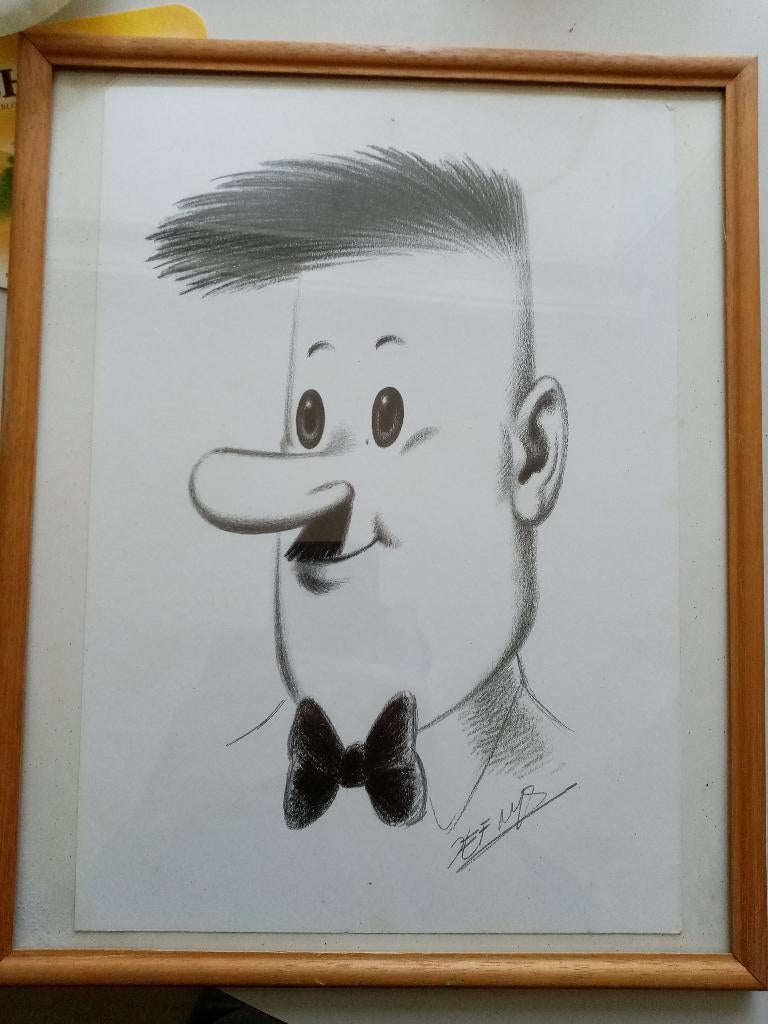 Jef Nys tekeningen., Ophalen