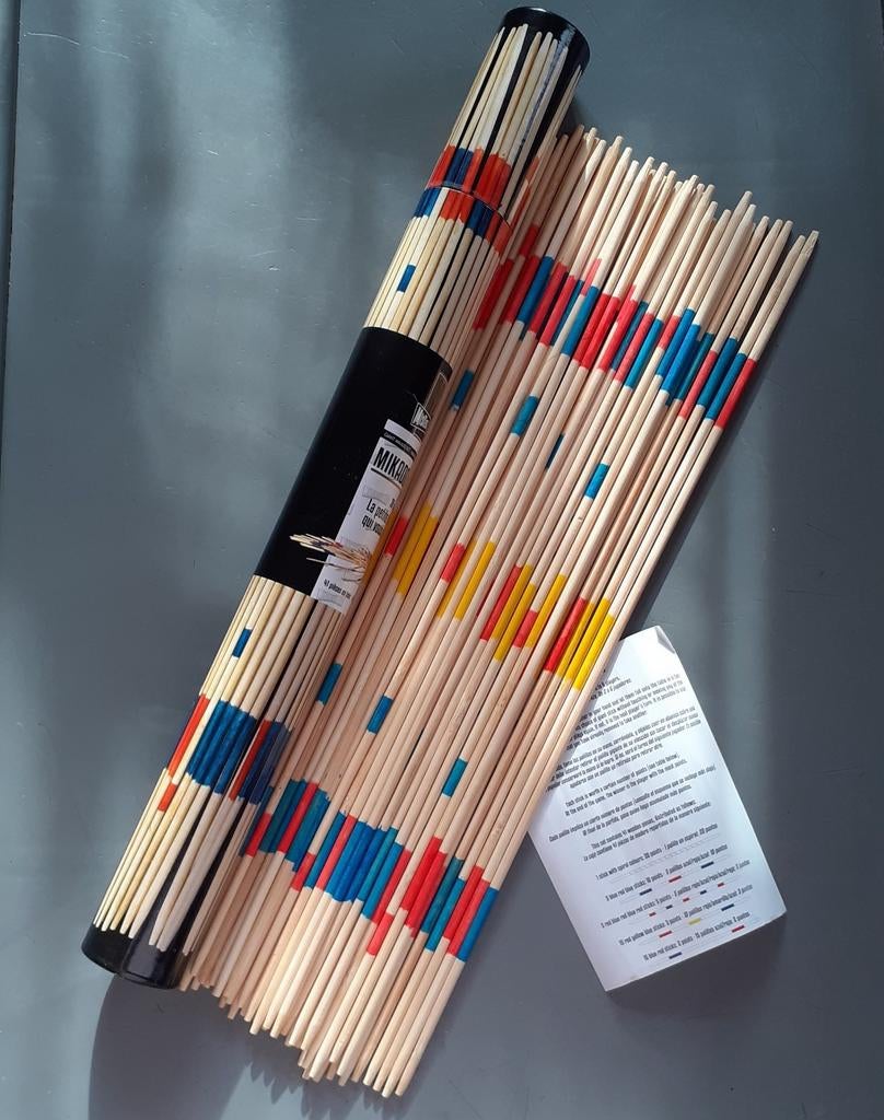 Jeu de mikado géant 38 cm, Enlèvement ou Envoi, Comme neuf