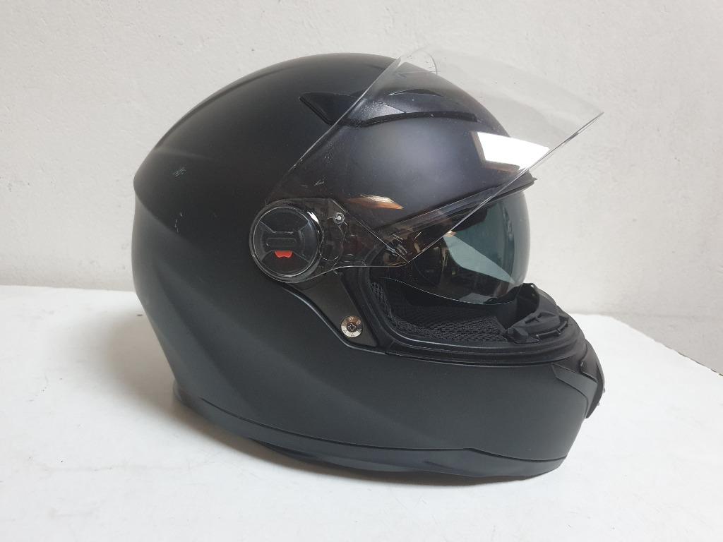 Scooter/Motorhelm Vito Helm Mat Zwart Small, Overige merken, Kinderen, Ophalen of Verzenden, Integraalhelm