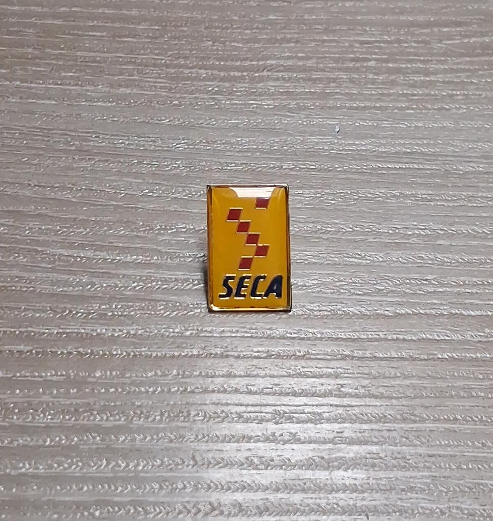 PIN - SECA, Verzamelen, Ophalen of Verzenden, Gebruikt, Overige onderwerpen, Speldje of Pin