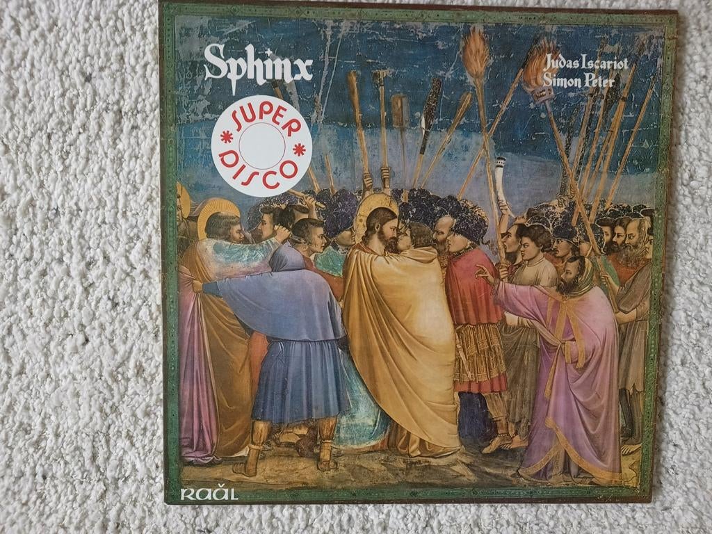 Lp Sphinx, Judas Iscariot, Simon Peter, Ophalen of Verzenden
