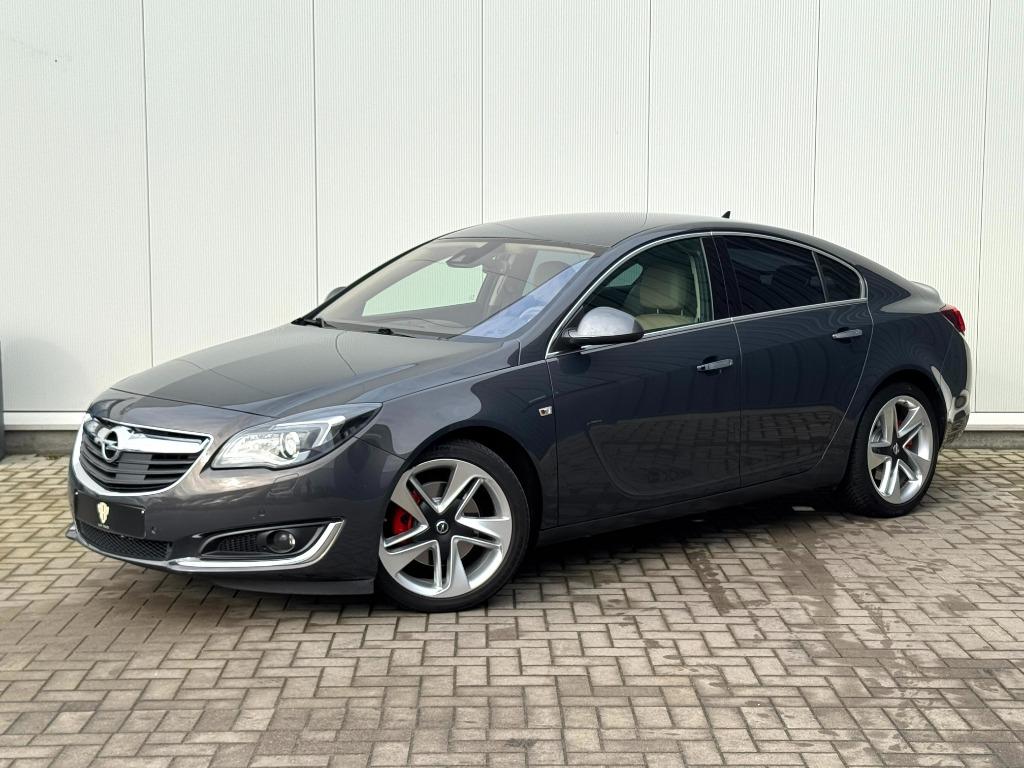 ✅Opel Insignia 2.0 CDTi Cosmo GARANTIE Acc Navi Leder Camera, Autos, Opel, Cuir, Beige, Entreprise, Entretenue par le concessionnaire
