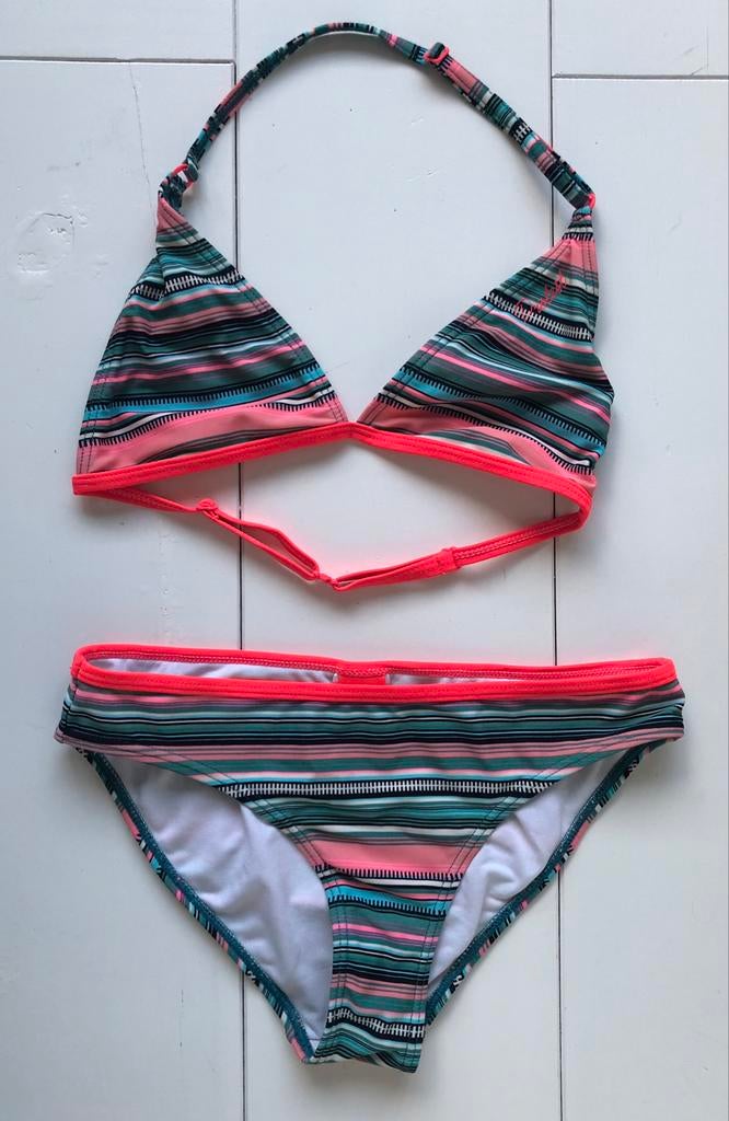 bikini Protest 12-14 ans 152 158 164 rayé, Taille 152, Utilisé, Ensemble de bikini, Fille