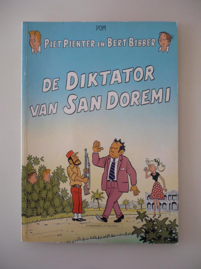 Piet Pienter en Bert Bibber (20 de dictator van San Doremi), Gelezen, Eén stripboek, Ophalen of Verzenden, POM