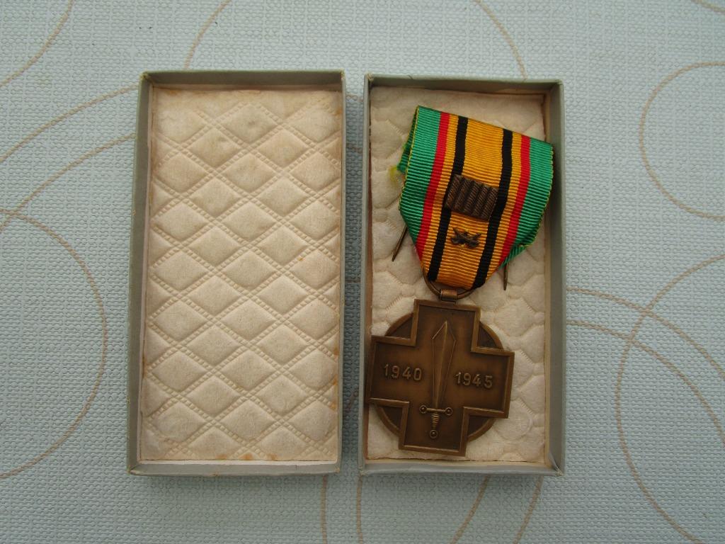 militair, Belgische strijder Engeland, Verzamelen, Militaria | Tweede Wereldoorlog, Ophalen, Overige soorten, Lintje, Medaille of Wings