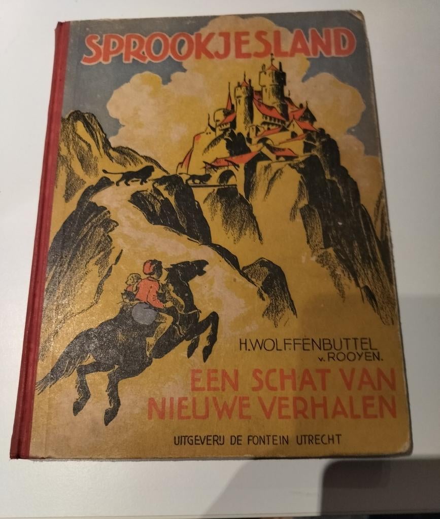 Vintage sprookjes boek  "Sprookjesland", Ophalen of Verzenden