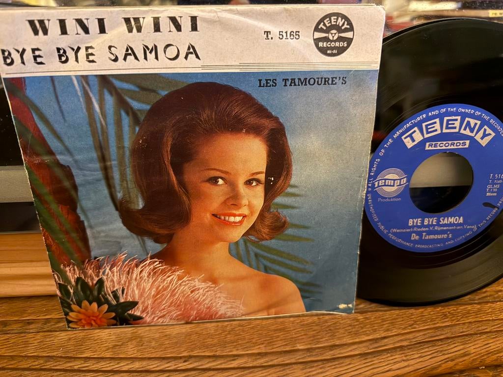 Bye Bye Samoa - Wini Wini, Cd's en Dvd's, Vinyl Singles, Wereldmuziek, 7 inch, Single, Ophalen of Verzenden