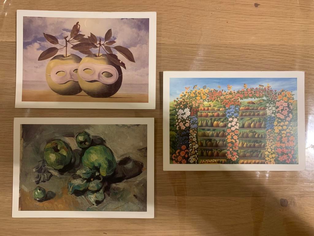 La pomme dans l'art, Collections, Enlèvement ou Envoi, Utilisé