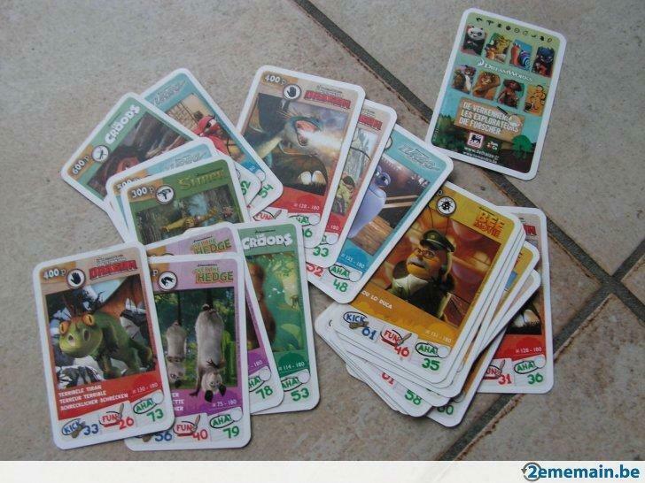 Cartes les explorateurs Delhaize (diff. n°s dispo.), Utilisé