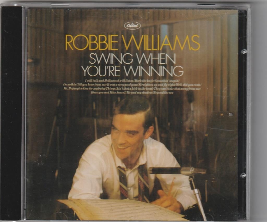 CD Robbie Williams - Swing When Youre Winning, Cd's en Dvd's, Ophalen of Verzenden, Zo goed als nieuw