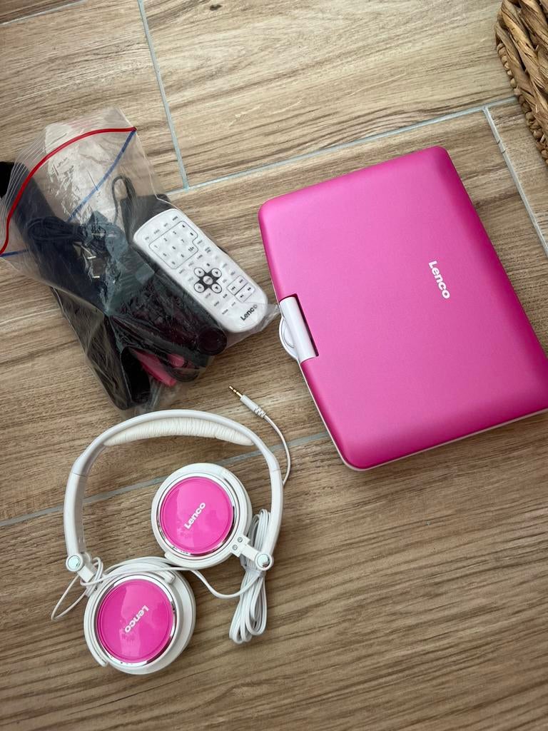 Dvd portable neuf rose lenco, Enlèvement, Portable