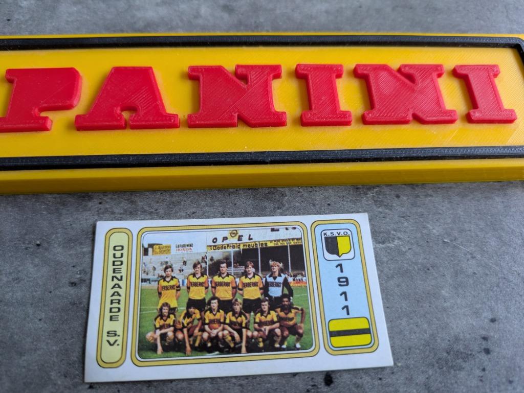 PANINI FOOTBALL 83 nr  342 STICKER OUDENAARDE 1983, Verzenden, Nieuw, Sticker
