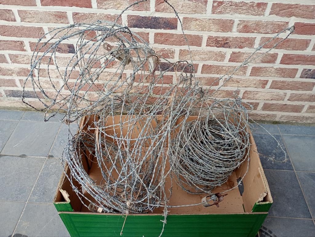 Prikkeldraad, Tuin en Terras, Ophalen, 20 meter of meer, Prikkeldraad