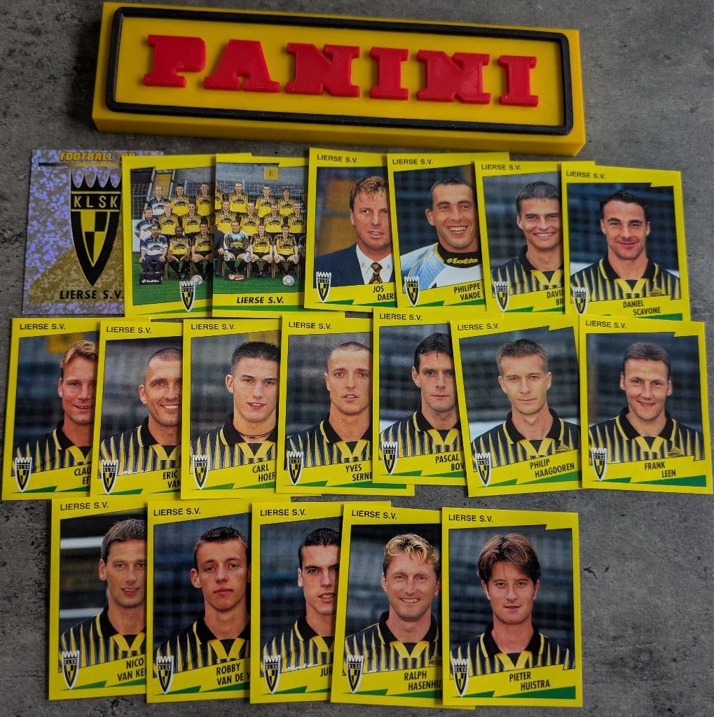 Panini FOOTBALL 98 19 STICKERS 1998 LIERSE SK VOETBAL, Ophalen of Verzenden, Nieuw