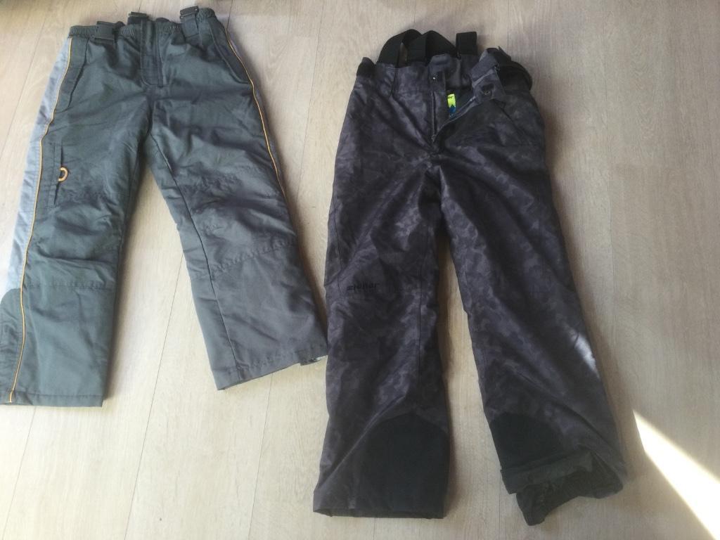 Ski   116 128  140  pantalons, sous-pulls,  5 à 10 ans, Autres marques, Enlèvement ou Envoi, Comme neuf, Ski
