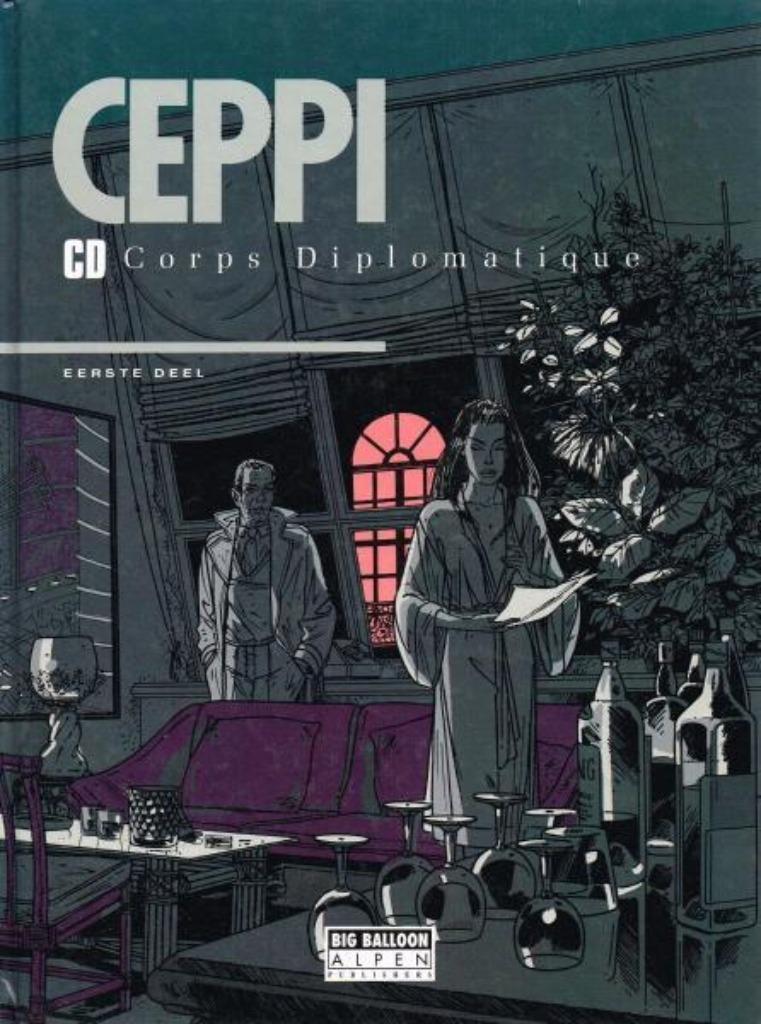 Stripreeks van " Corps Diplomatique " , deel 1 & 2 H.C., Complete serie of reeks, Ophalen of Verzenden, Zo goed als nieuw