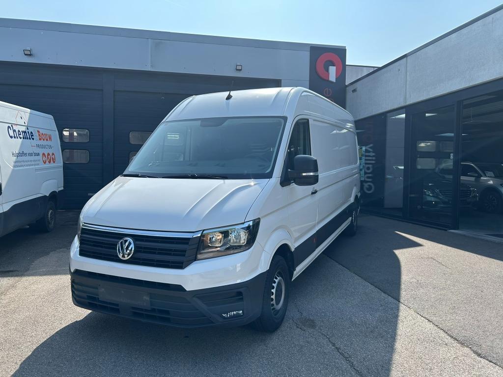Volkswagen Crafter, Auto's, Bestelwagens en Lichte vracht, Voorwielaandrijving, Stof, 4 cilinders, Start-stop-systeem