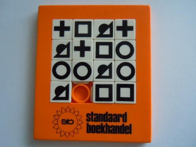 Spelletje schuifpuzzel reclame van Standaard boekhandel, Ophalen of Verzenden, Zo goed als nieuw, Gebruiksvoorwerp