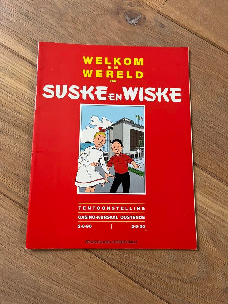 Suske & Wiske tentoonstelling Kursaal Oostende, Boeken, Eén stripboek, Ophalen of Verzenden, Zo goed als nieuw, Willy Vandersteen