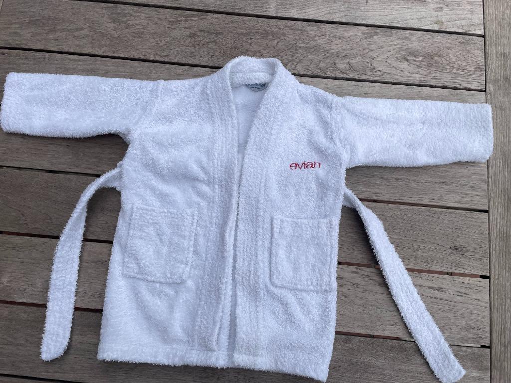 Witte badjas, Kinderen en Baby's, Ophalen of Verzenden, Zo goed als nieuw, De Witte Lietaer, Jongetje of Meisje