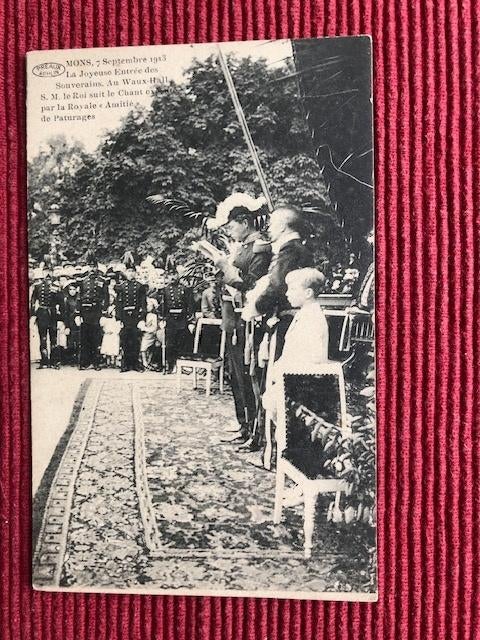ANTIEKE  POSTKAART, Ophalen of Verzenden, Voor 1920, Gelopen, Politiek en Historie