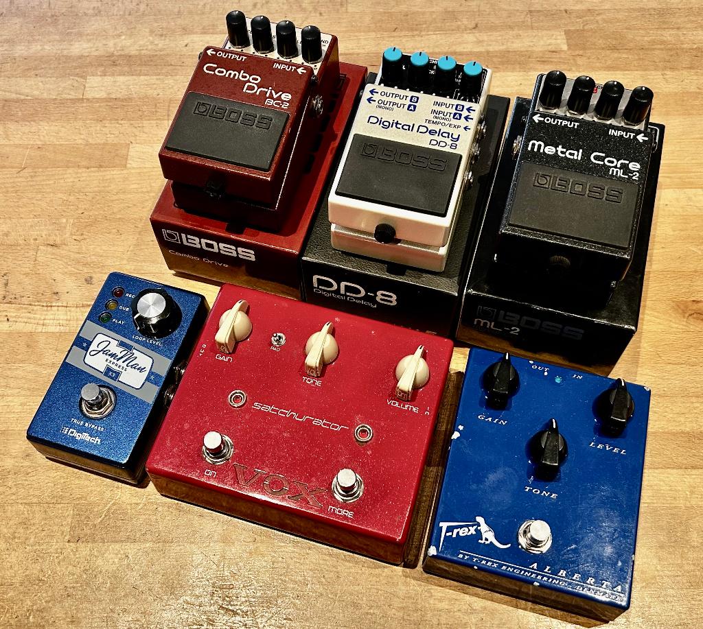 Diverse Effect Pedalen, Muziek en Instrumenten, Ophalen of Verzenden, Delay of Echo