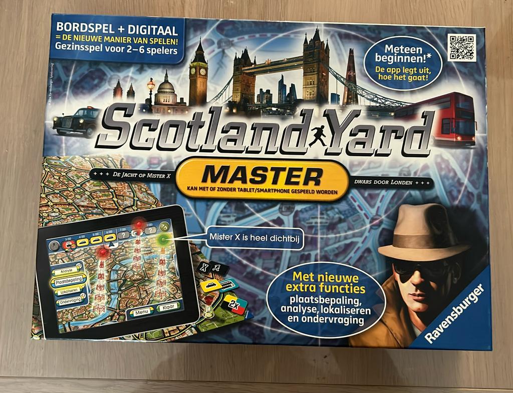 gezelschapsspel Scotland yard, Hobby en Vrije tijd, Vijf spelers of meer, Ophalen of Verzenden, Zo goed als nieuw, Ravensburger