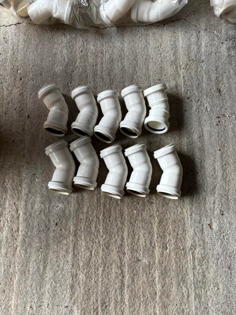 pvc  stukken, Ophalen, Nieuw, PVC, Bochten