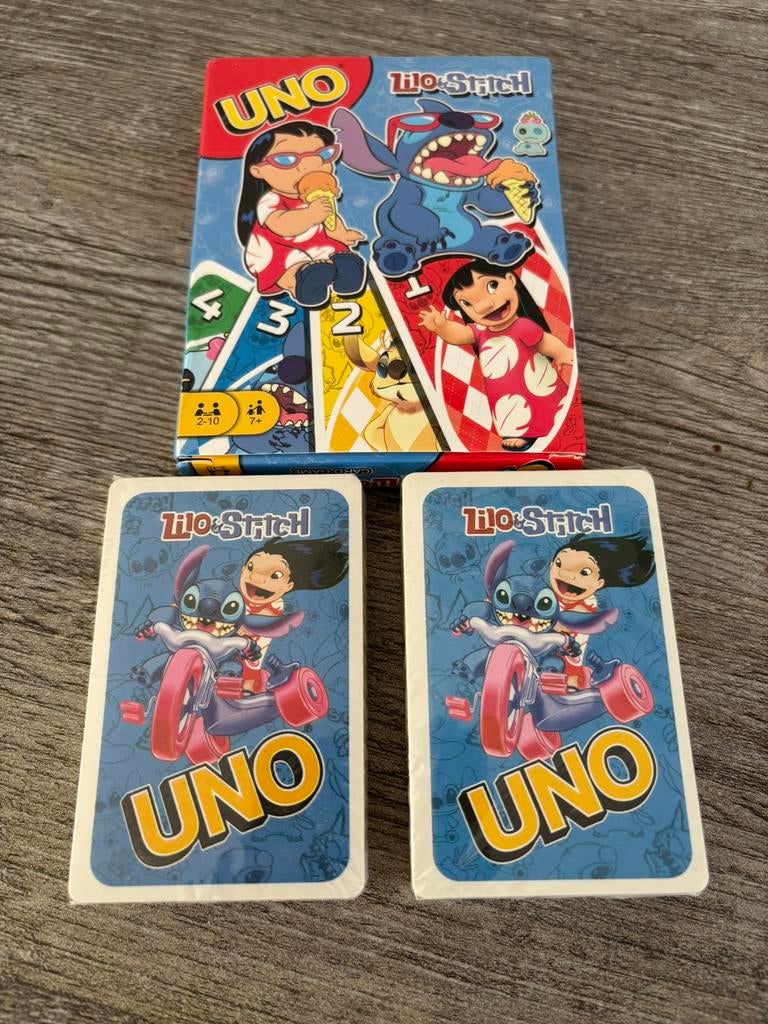 Jeu Uno stitch, Enlèvement ou Envoi, Neuf