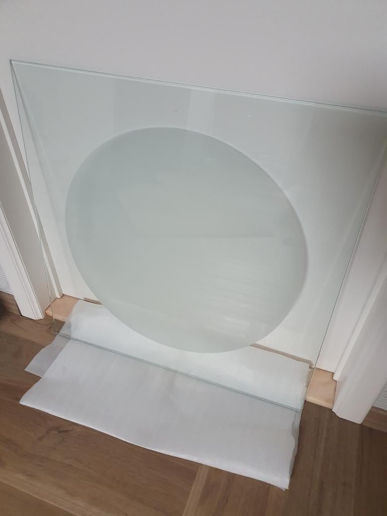 Glazen tafelblad, Enlèvement, Verre