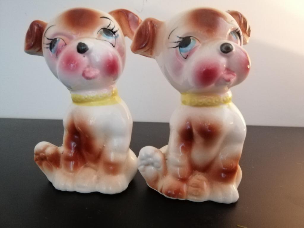 Retro beeldjes hondjes, Enlèvement ou Envoi, Comme neuf, Animal