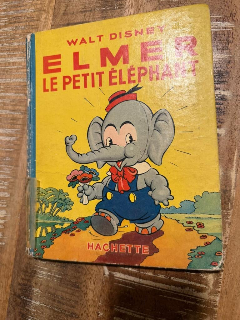 Walt Disney Elmer Le petit éléphant - Hachette, Verzamelen, Disney, Gebruikt, Overige typen, Overige figuren, Ophalen of Verzenden