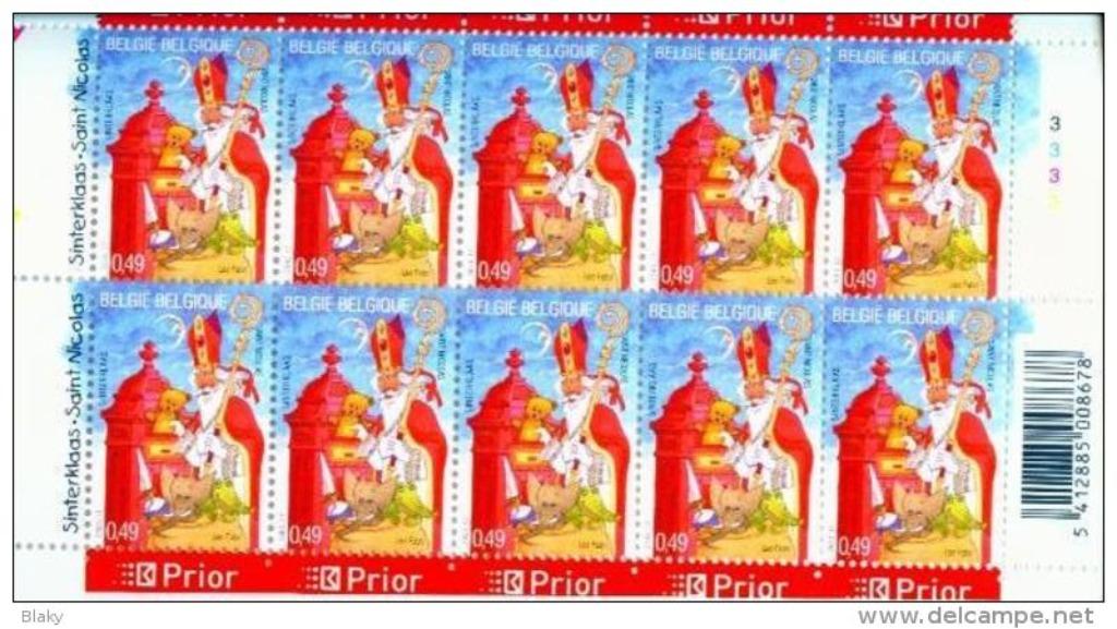 2003 ST NICOLAS-----STINTERKLAAS  Planche 4, Enlèvement ou Envoi