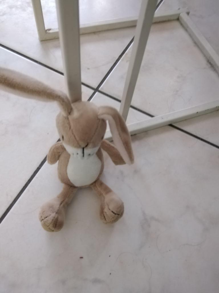 knuffel konijn guess rainbowdesigns(doos 109), Enlèvement ou Envoi, Neuf, Lapin