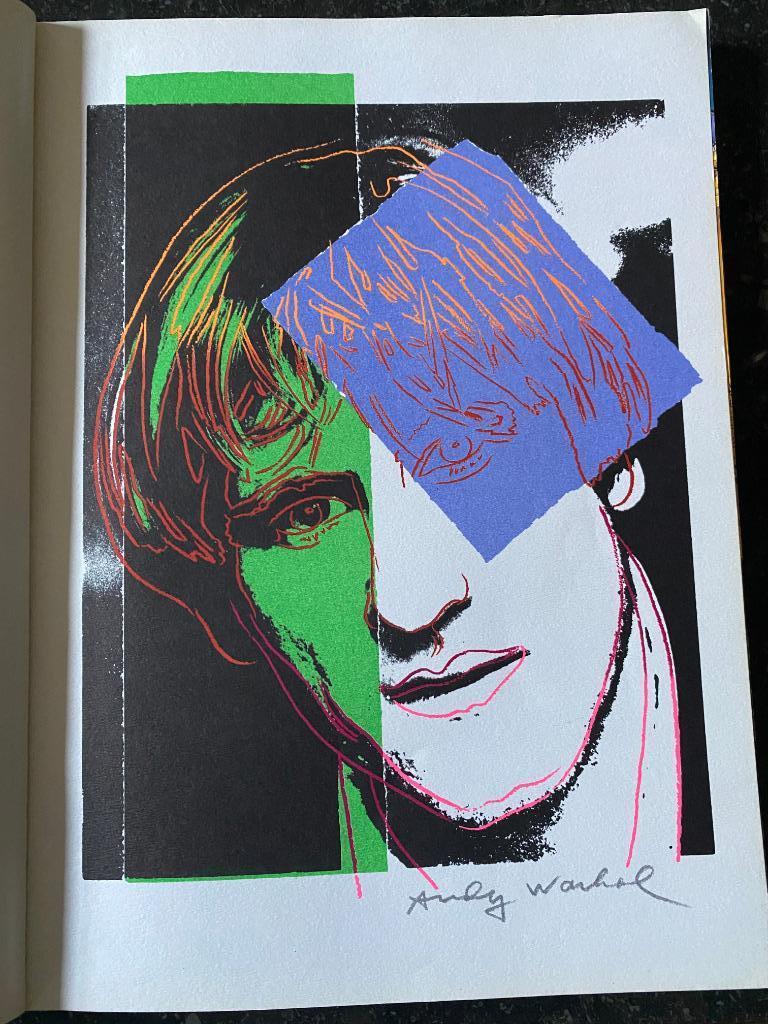 Andy Warhol Zeefdruk Gérard Depardieu 1986, Antiek en Kunst, Ophalen of Verzenden