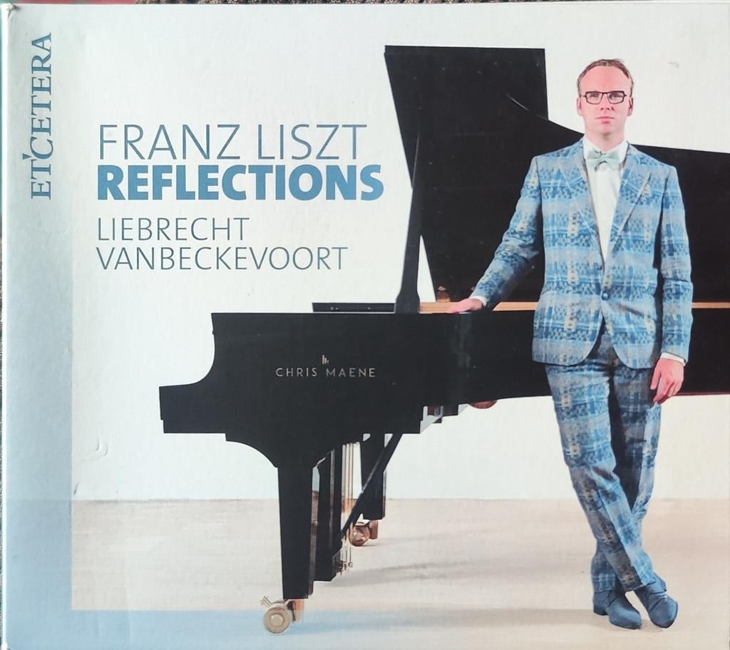 CD Liebrecht Vanbeckevoort Reflections Franz List, Enlèvement ou Envoi, Comme neuf