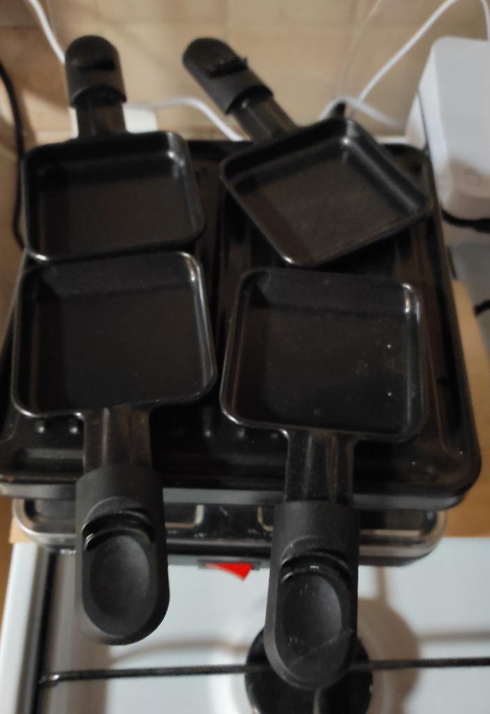 Appareil à raclette pour 4 convives Domo, Electroménager, Enlèvement ou Envoi, Utilisé, 4 à 7 personnes
