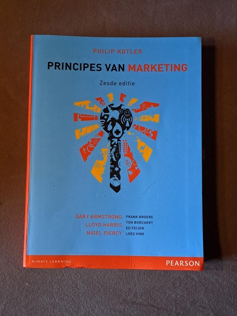 Principes van marketing philip kotler, Livres, Enlèvement ou Envoi