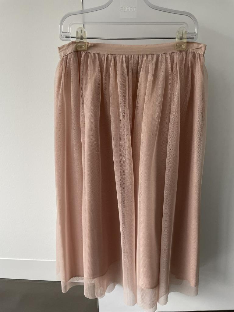 Jupe en tulle rose avec jupon taille S, en parfait état !, Enlèvement ou Envoi, Rose, Comme neuf, Sous le genou