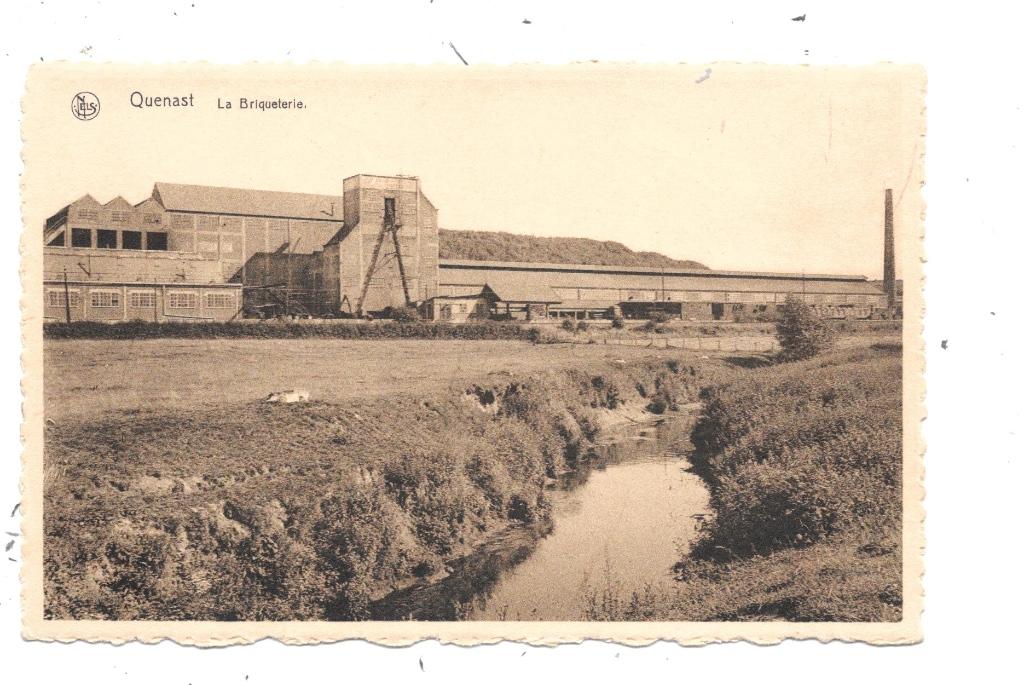 Quenast NA39: La Briqueterie, Collections, Envoi, 1940 à 1960, Non affranchie, Brabant Wallon