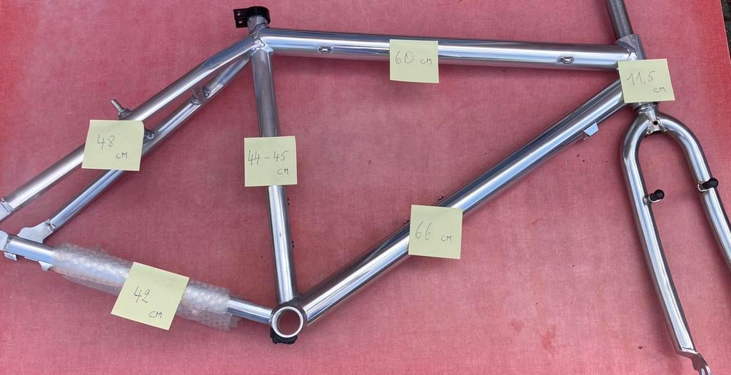 Mountainbike kader ALUMINIUM, Ophalen, Nieuw, Heren, Overige merken